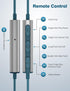 USB C Headphones Earbuds for iPhone 15 Plus iPad, Magnetic Wired Type C Earphone with Microphone for Android, Teal