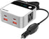 AeternaSol 200W car Inverter Power Outlet DC 12V to AC 110V car Adapter