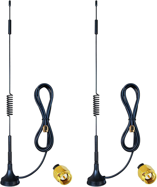 Dixingtek GSM 3G 4G LTE SMA Magnetic Antenna, Compatible with 4G LTE Router