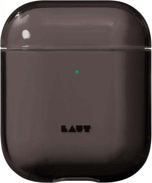 LAUT Crystal-X for AirPods 2 and 1 Charging Case | Crystal Clear Design | Anti-Scratch | Front LED Visible