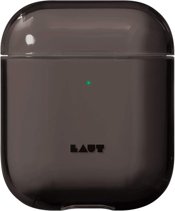 LAUT Crystal-X for AirPods 2 and 1 Charging Case | Crystal Clear Design | Anti-Scratch | Front LED Visible