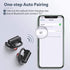 Wireless Earbuds with Microphone, Bluetooth Headphones Over The Ear, 70H Playback Time, Leather Display Case, HiFi