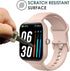 6 Pack Screen Protector Film Compatible with TOOBUR IDW16 1.95” Smart Watch, Crystal Clear HD Anti-Scratch