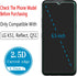 HPTech 2-Pack Tempered Glass Screen Protector for LG K51, Reflect, Q51 | Easy Install, 9H Hardness, Bubble Free