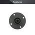 Fielect 6Pcs SpeakOn Panel Mount Socket Round, 4 Pole Audio Speaker Twist Lock Female Speakon