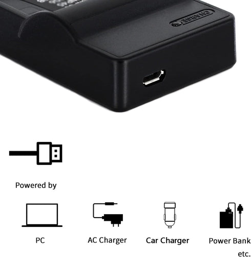 LI-40B USB Charger - For Olympus D-720, FE-230, FE-340, FE-280, Stylus 710, 790SW, 770SW, 7010, 760, 720SW, and More