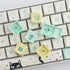 Hyekit PBT Keycaps, 130 Keys, Cute Cat Keycaps, Dye-Sublimation, XDA Profile Custom Keycaps for Cherry Gateron MX