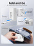 Apple Watch Charger Block, 2 in 1 Wall Charger with Retractable Cable, Travel Foldable Plug Power Adapter