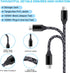 USB Wall Charger with Micro USB Cable for LG Stylo and Samsung Galaxy, Fast Charging Set with Car Adapter