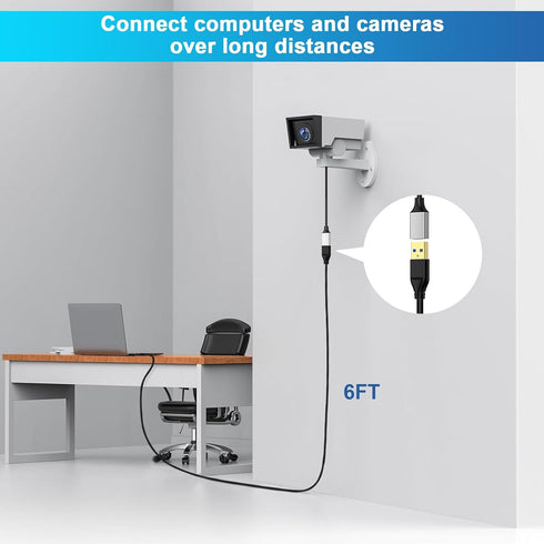 6FT, 3.0 USB to USB Cable USB A to USB A Cord Male to Male USB Cable USB A A to A Male Cable Double Sided USB A Data
