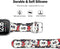 Mouse Theme Bands Compatible with Fitbit Versa 2/Versa/Versa Lite/Versa SEBand Fancy Soft Sport Silicone Cartoon Holiday Strap Men Women