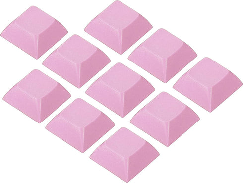 PATIKIL 1U Blank Keycaps - 10 Pack Universal PBT Keyboard Replacement Accessories for MX Mechanical Keyboards