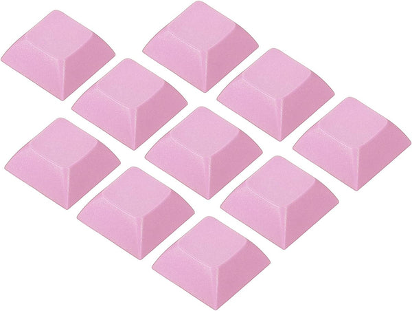 PATIKIL 1U Blank Keycaps - 10 Pack Universal PBT Keyboard Replacement Accessories for MX Mechanical Keyboards