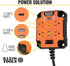 Klein Tools 29601 Magnetic Power Strip with Surge Protector, 4 Outlets, 3 USB Ports, 5-Foot Cord