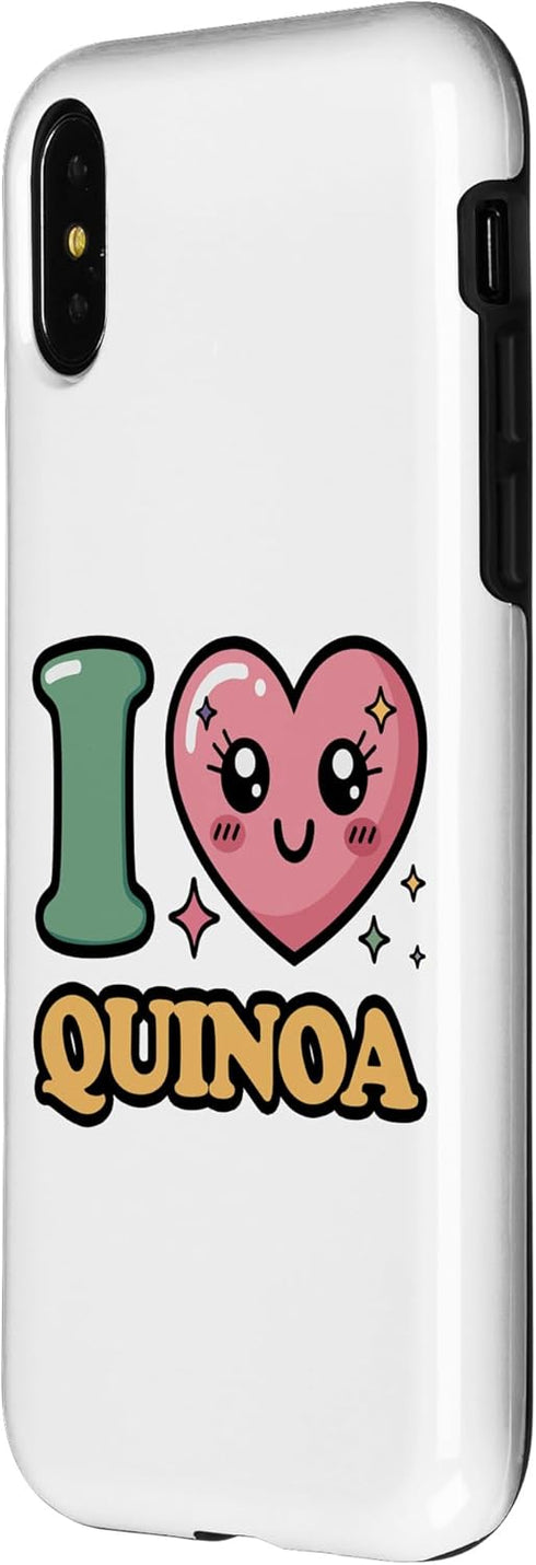 I heart quinoa I Love Quinoa Case for iPhone X/XS