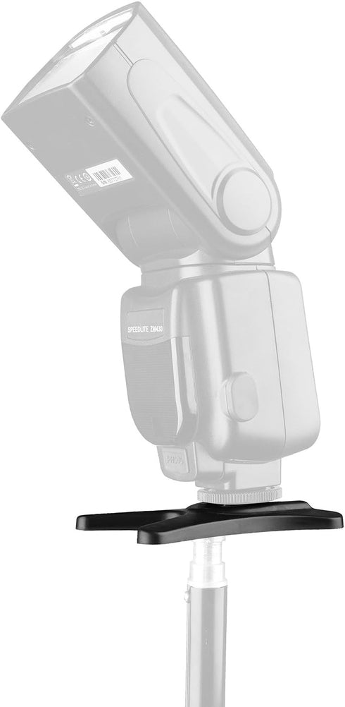 Anwenk Flash Speedlight Hot Shoe Mount Stand with 1/4" Metal Tripod Thread for Flash Speedlight