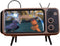 UnnFiko Wireless Bluetooth Speakers Retro TV Style Stand Holder, Cartoon Desktop Bracket Desk