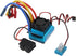Jauarta 45A 5.8V3A RC ESC Blue Brushless Electronic Speed Controller Waterproof Powerful with BEC T Plug for RC Car