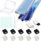 10 Pack USB-C Port Plug, Easy to Grip Dustproof Plug Cover, C-Type Dustproof Plug Kit with Cleaning Tool, Suitable for