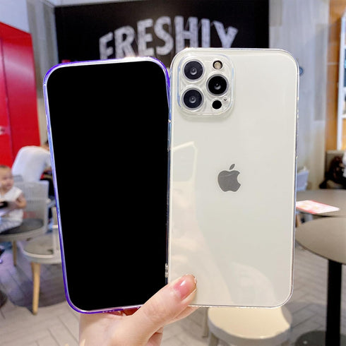 siduater Strap Holder Case for 6.7" iPhone 15 Pro Max with Kickstand, Shockproof Translucent PC Back Cover
