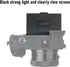 3.2 Inch Zopsc Camera Viewfinder Sunshade, Foldable LCD Screen Sun Hood for Camera Screen, Compatible with Select DSLR