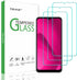 beukei (3 Pack) Tempered Glass Screen Protector for T-Mobile REVVL 7 5G, Anti Scratch, Bubble Free
