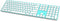 JOYACCESS Bluetooth Multi-Device Wireless Slim Quiet QWERTY Keyboard with Numeric Keypad for Laptop and Computer