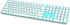 JOYACCESS Bluetooth Multi-Device Wireless Slim Quiet QWERTY Keyboard with Numeric Keypad for Laptop and Computer