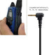 HYS Radio Earpiece Soft Rubber G Shape Earhook Tactical Headset (Pack of 2) for Motorola Walkie Talkie T200TP T260 T100
