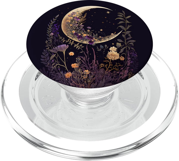 PopSockets PopGrip for MagSafe - on Dark Purple Background