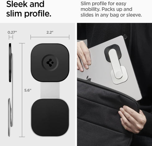 Spigen S312 OneTap (MagFit) Designed for MagSafe Stand with Magnetically Mounts for Laptops/Monitors, Compatible with