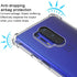 Osophter Clear Transparent TPU Case for Oneplus 8 Pro - Shock-Absorption Flexible Cell Phone Cover