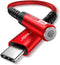 JSAUX USB Type C to 3.5mm Female Headphone Jack Adapter, USB C to Aux Audio Dongle for iPhone and Samsung