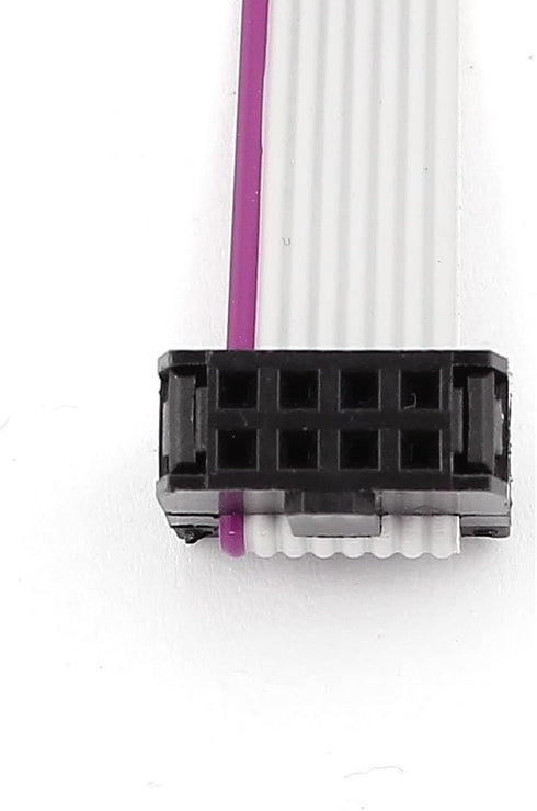 uxcell 5pcs FC8P 8-Pin IDC Socket Extension Flat Ribbon Cable Wire, 40cm Long