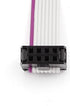 uxcell 5pcs FC8P 8-Pin IDC Socket Extension Flat Ribbon Cable Wire, 40cm Long