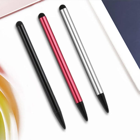 Capacitive and Resistive Stylus Pen (3pcs), Universal High Sensitivity Touch Screen Pen for iPhone, iPad, Samsung,