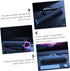 Gatuida 3D Wired Soundbar Speakers for Desktop Black Surround Sound Audio System Dual Drivers USB Powered Compatible