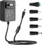 Gonine 24V Power Supply Cord 1.5A 1A UL Certified, AC to DC Adapter for LED Floor Lamp, Strips, Diffuser