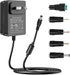 Gonine 24V Power Supply Cord 1.5A 1A UL Certified, AC to DC Adapter for LED Floor Lamp, Strips, Diffuser