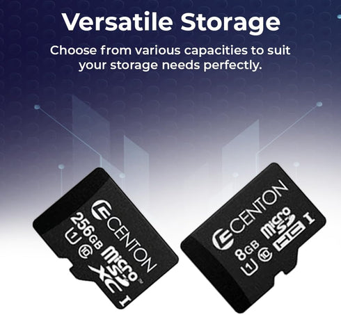 Centon A1 V10 U1 10 64GB, 3 Pack Electronics Micro SD Card, UHS-I / / / / Class Flash Memory Card for Phones, Tablets