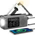 Emergency Radio, 4000mAh Solar Hand Crank AM/FM/NOAA Portable Weather Radio with Phone Charger