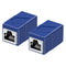 RJ45 Coupler, 2 Pack Ethernet Adapters Female to Female, Ethernet Cable Extender Adapter for Cat5e/Cat6/Cat7