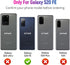ADDIT Samsung S20 FE Case, Heavy Duty Military Grade with Kickstand Ring & Magnet Car Mount - Rose Gold