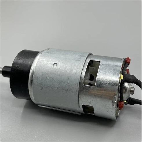 QWZTAEOZA 12V 12.5V 7000RPM 87mm RS-755 DC High Torque Long Shaft Electronic Starter for Toy Boat Model Engine