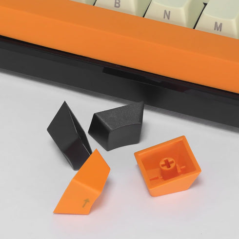 Happy Balls 60% Keycaps, Side Printed PBT Keycap Set for US-ANSI Layout 61 68 60% MX Switches Mechanical Keyboard