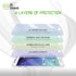 IQShield Anti-Bubble Clear TPU Film Screen Protector for Apple iPhone 14 / 13 Pro (6.1 inch) - 2-Pack
