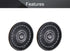 Fielect DIY Magnetic Speaker 2W 8 Ohm Replacement Loudspeaker 36mm Diameter (2pcs)