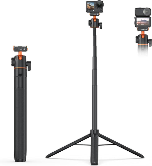 VRIG 55" Action Camera Selfie Stick Tripod for DJI Osmo Action 6/ Osmo