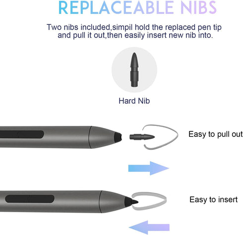Genuine Digital Stylus Pen for HP Envy x360/Pavilion x360/Spectre x360, 2-in-1 Touch Screen Laptops