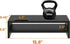 Wood Monitor Stand Riser - 2 Tier Black Computer Monitor Shelf for Desk Organizers, Easy to Assemble